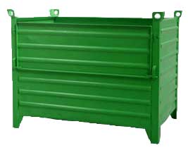 Pojemniki paletowe metalowe