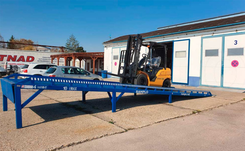 Stacjonarne rampy najazdowe