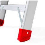 Profesjonalne drabiny rozstawne DOMUS – stopnie 13 cm